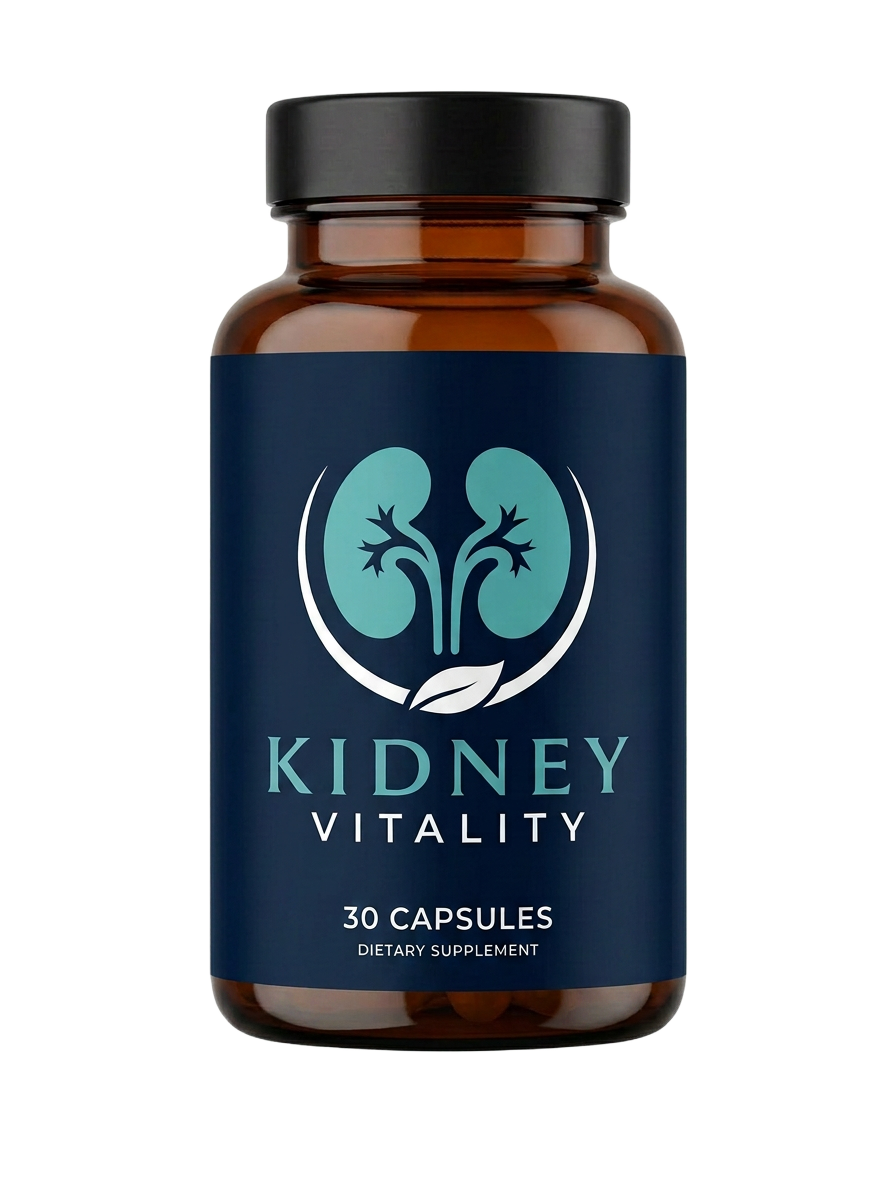 Kidney Vitality supplement bottle